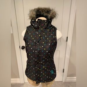 Burton hooded vest